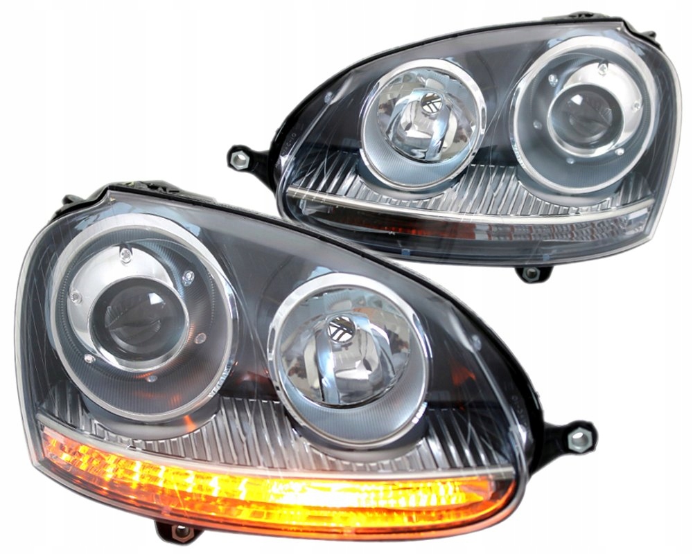 Lampy Reflektory DO VW GOLF V 5 OD 2003 DO 2008 Roku GTI LOOK H7