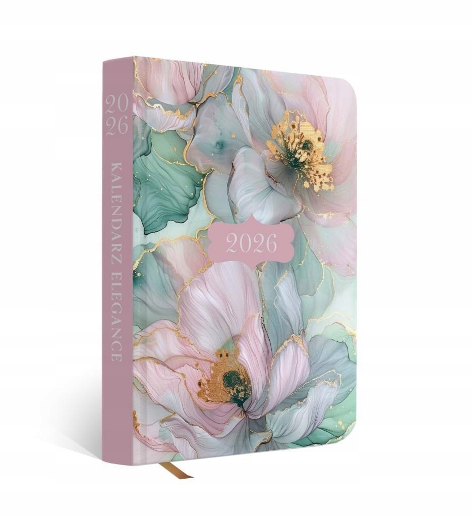 KALENDARZ 2026 KSIĄŻKOWY ELEGANCE