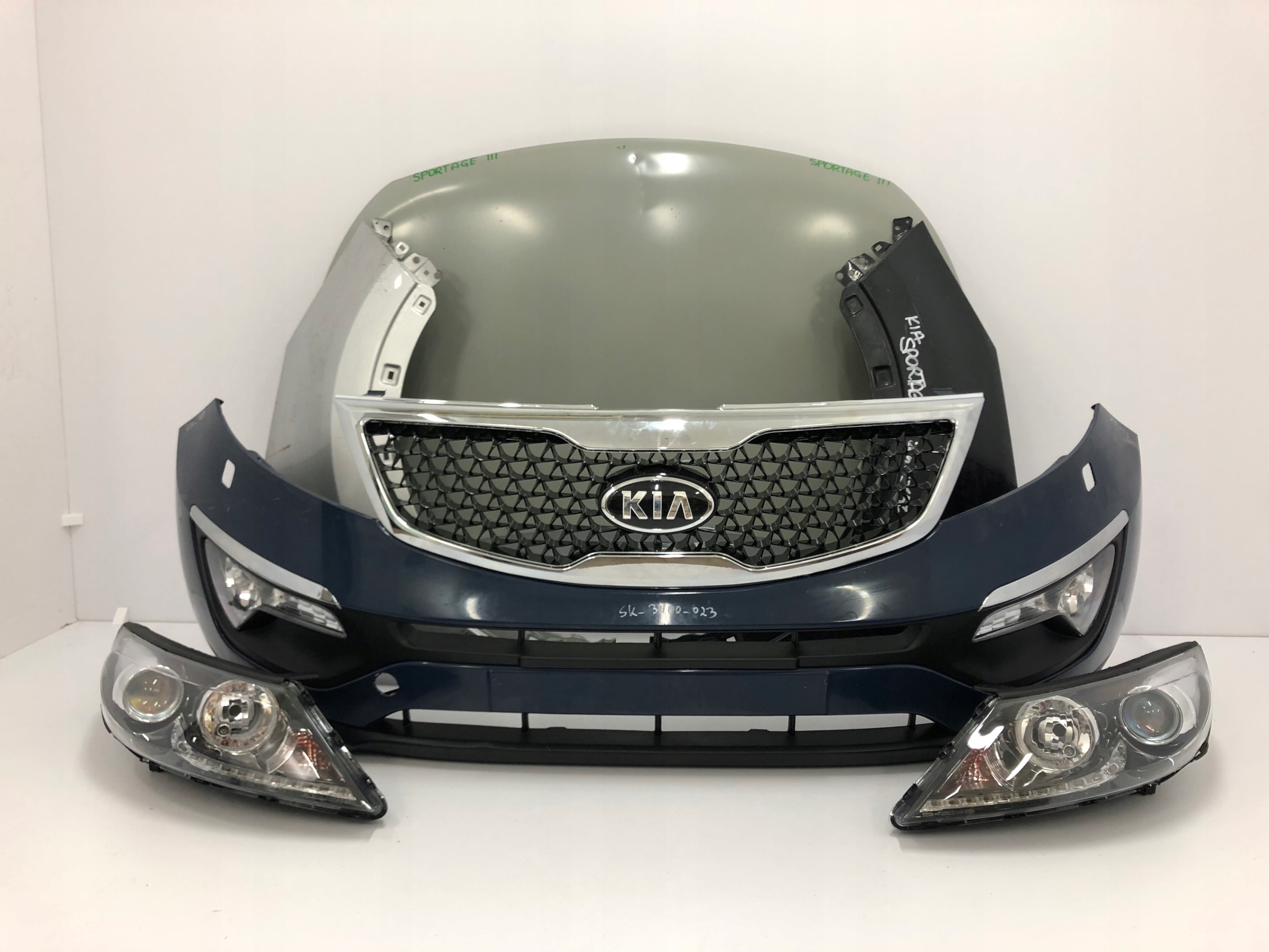 KIA SPORTAGE III 2010-2015 КАПОТ БАМПЕР ФАРА