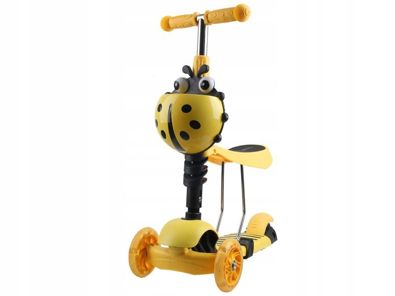 Hulajnoga dla dzieci Enero Biedronka Żółty