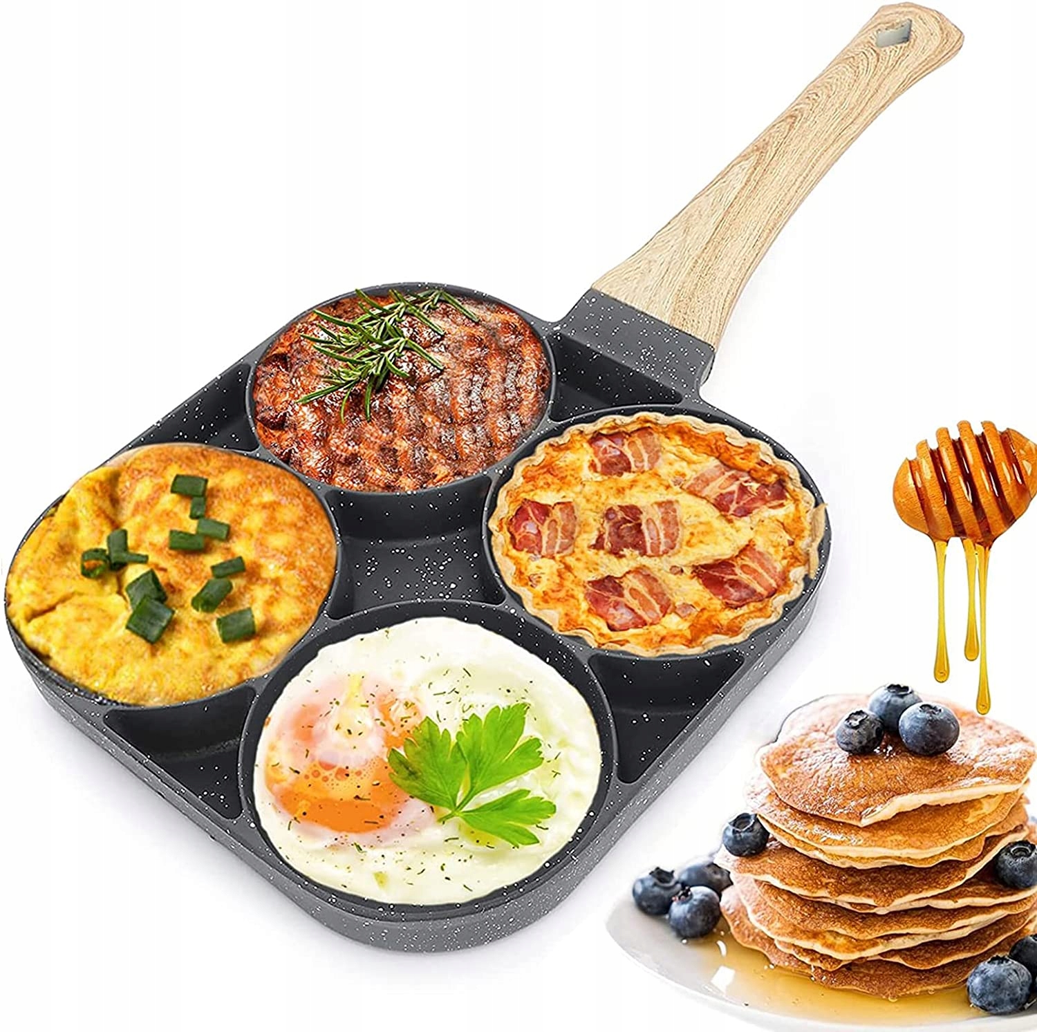 

Patelnia Indukcja Do Jaj Jajek Sadzonych pancakes