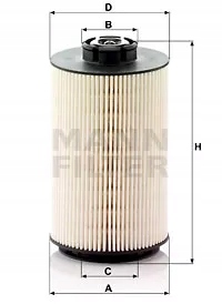 

Mann-Filter Pu 1058/1 x Filtr paliwa