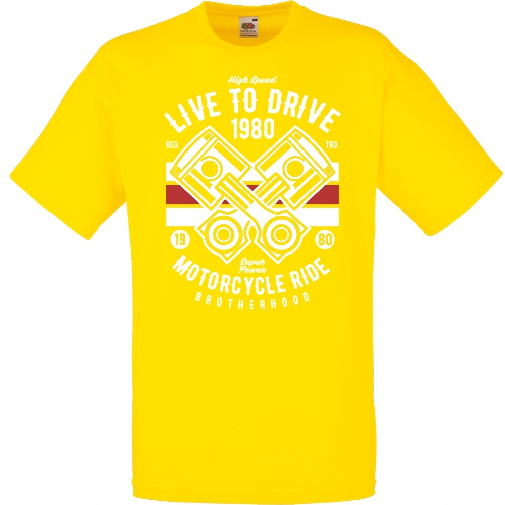 

Koszulka live to drive motocykl części motor XL