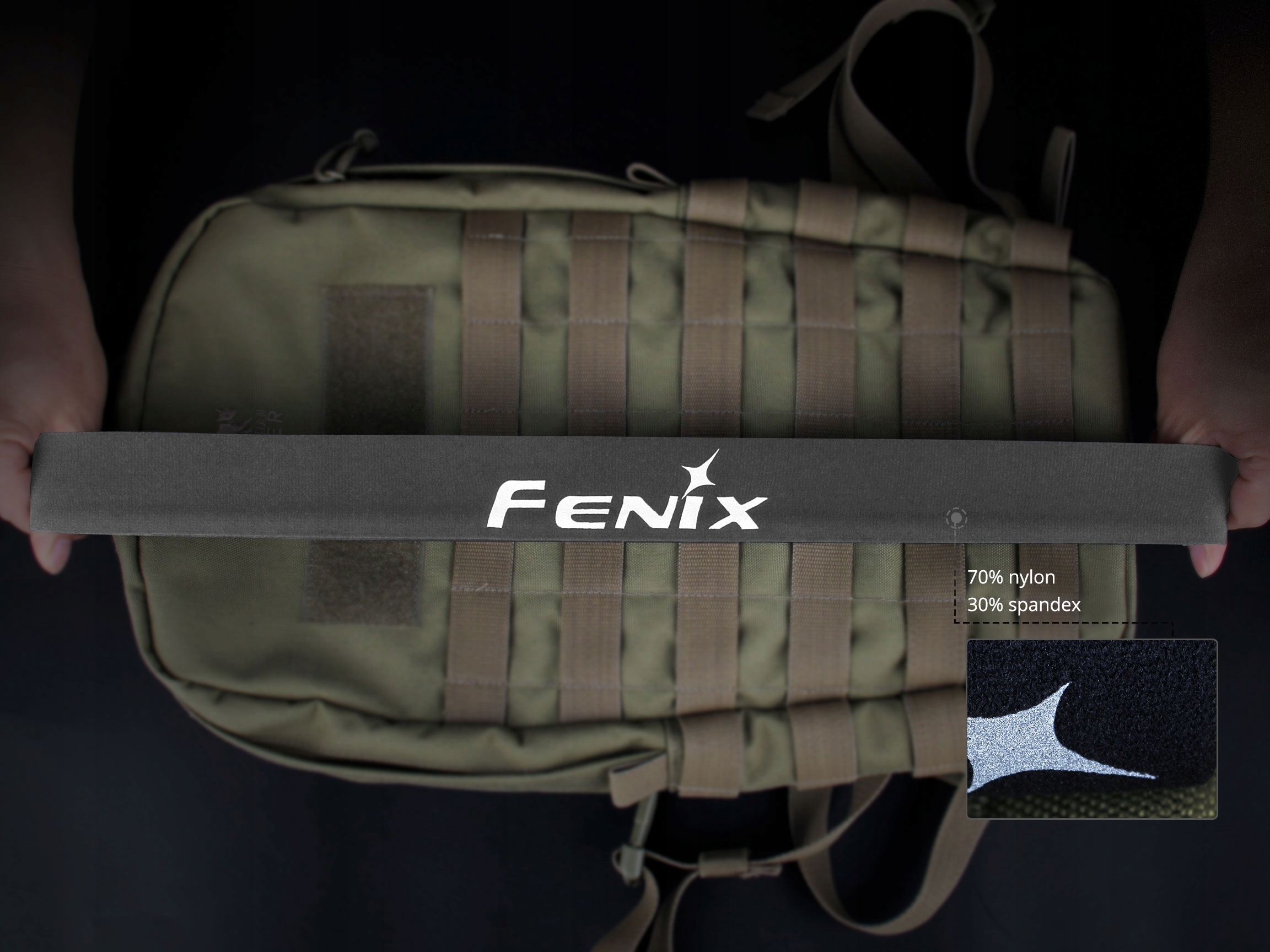OPASKA NA GŁOWĘ FENIX AFH-10 ODDYCHAJĄCA LEKKA Kolekcja inna