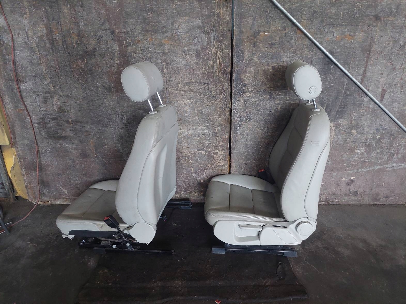 seats KOMPLET left right seat rear part + side AUDI A6 C6