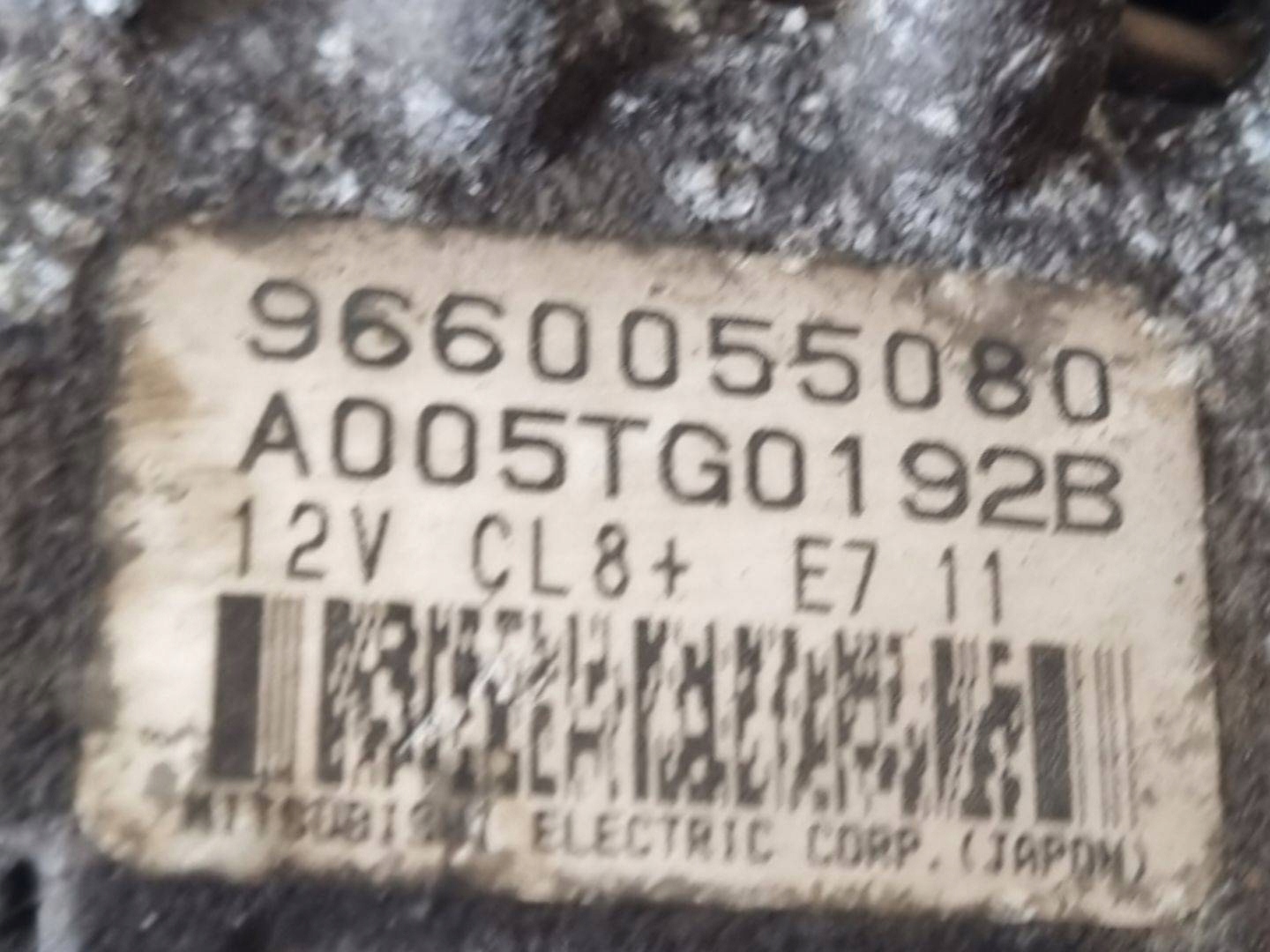 Alternator Peugeot 207 2007 9660055080