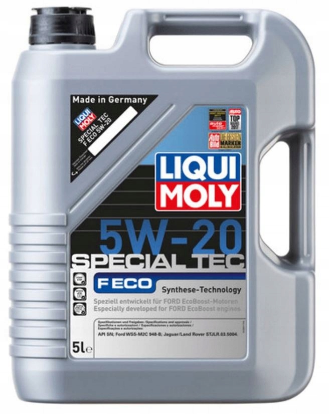 Olej Liqui Moly Special Tec V 0W30 Benzyna Volvo Mitsubishi Renault Jaguar