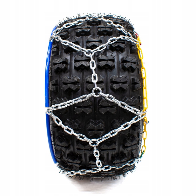 ŁAŃCUCHY ŚNIEGOWE ŚNIEŻNE 8' CALI 18-9.5x8 QUAD KPL NA 2 KOŁA JAKOŚĆ Producent Inny