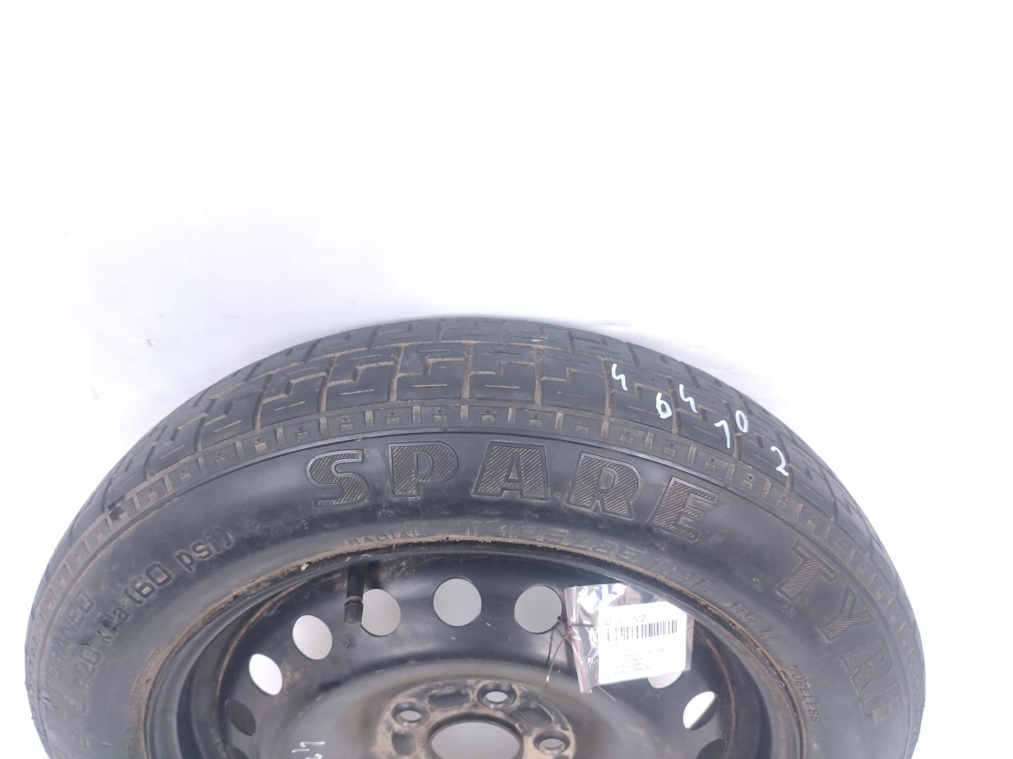 KOŁO DOJAZDOWE FORD C-MAX MK1 (2003-2006) 125/85R16 Stan opakowania zastępcze