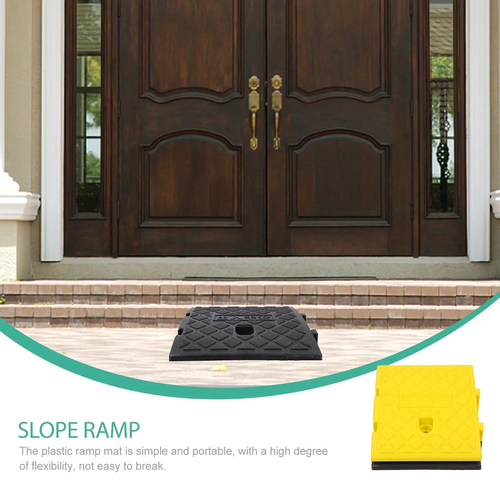 Lekka rampa podjazdowa dla wózków inwalidzkich Rodzaj klucz