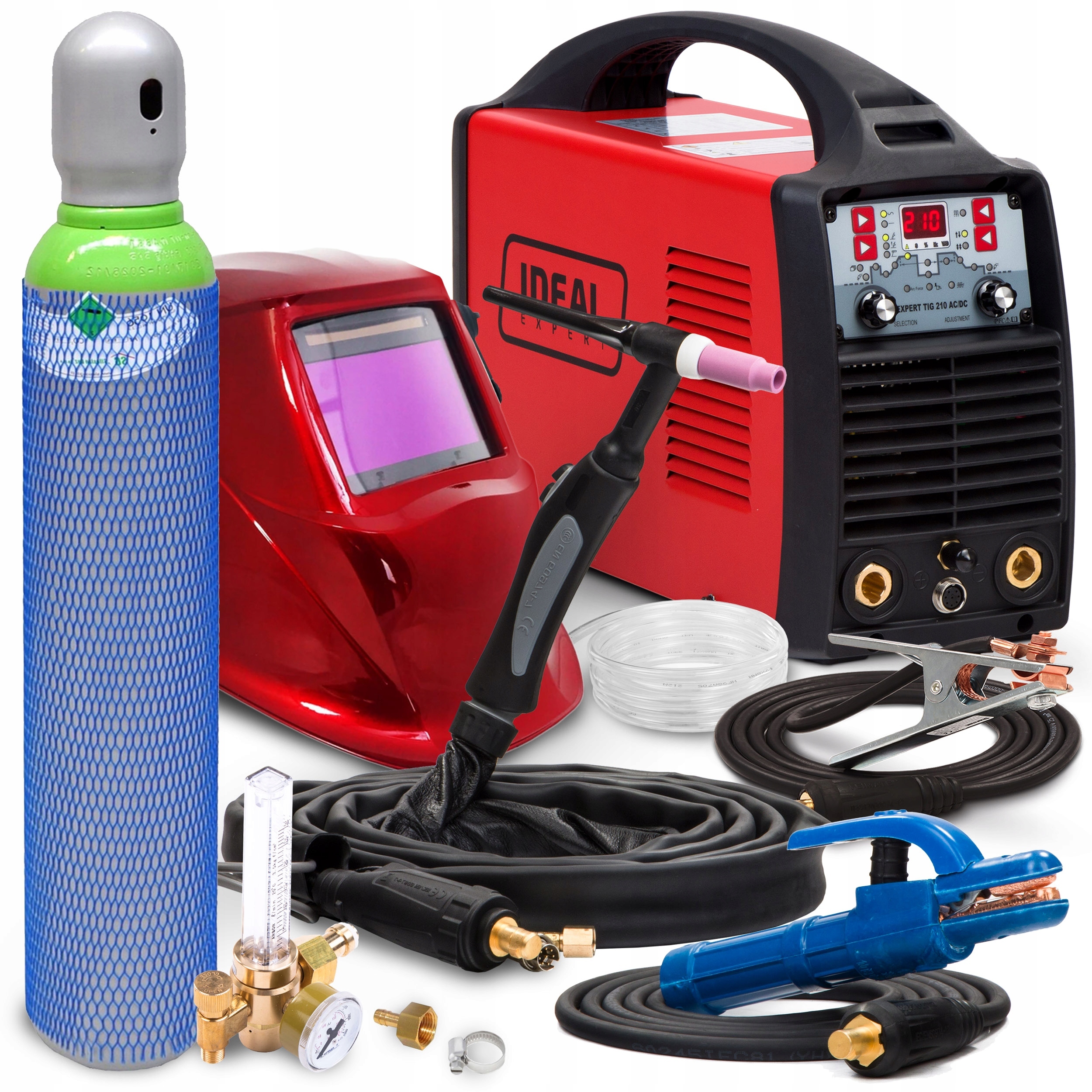 Invertorová Svářečka Ideal Expert Tig 210 Ac/dc Mma Puls 230V 210A