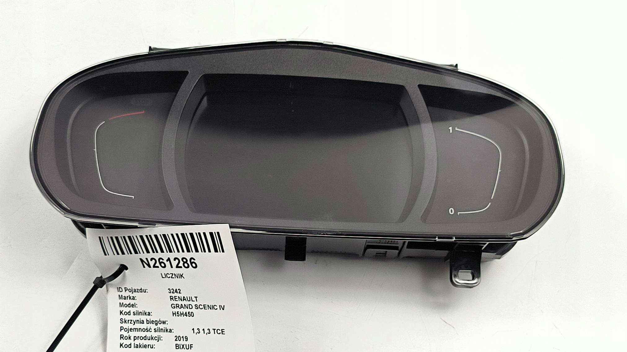 dials clock 248100665R RENAULT GRAND SCENIC IV