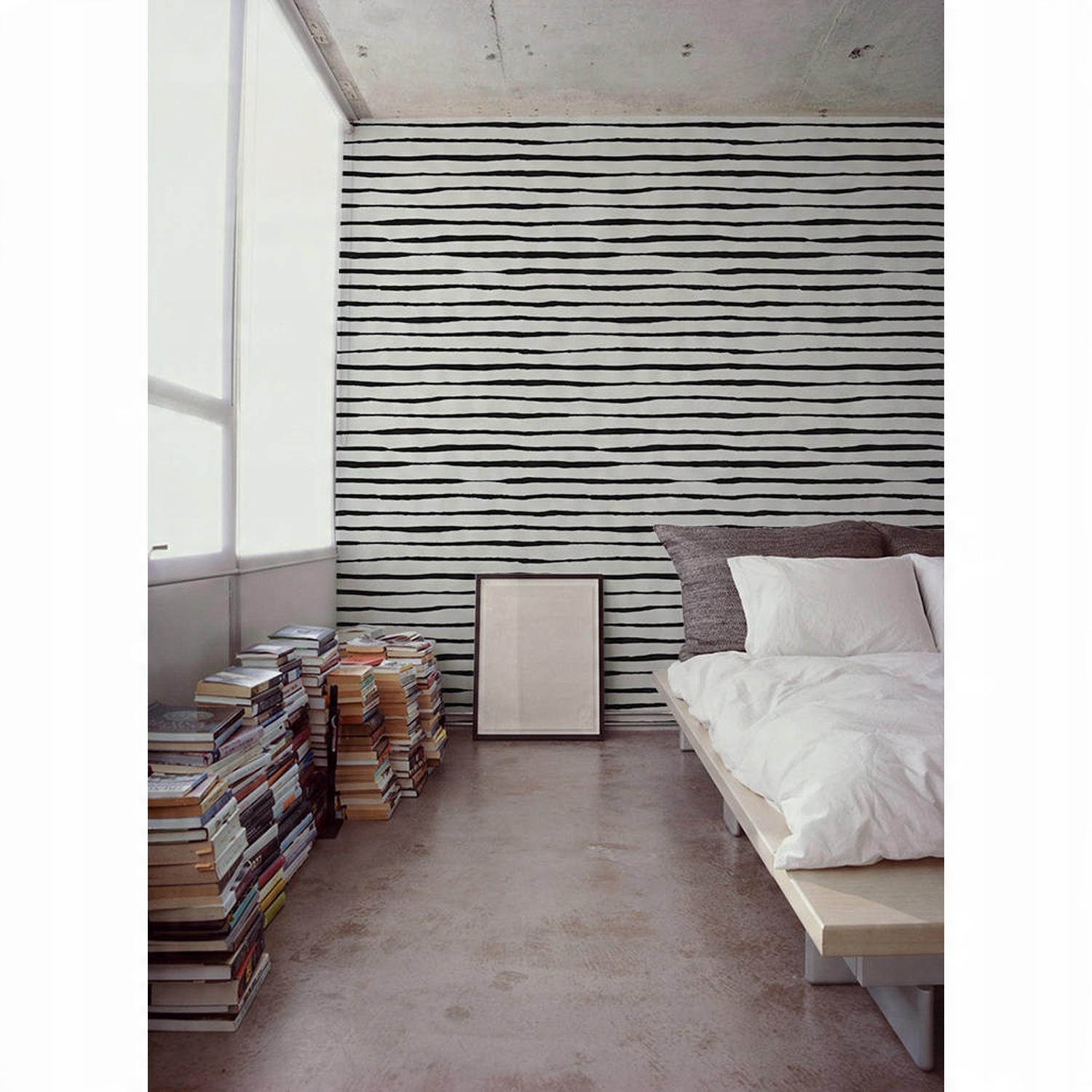 

Fototapeta Czarne linie na białym tle 290x290 cm