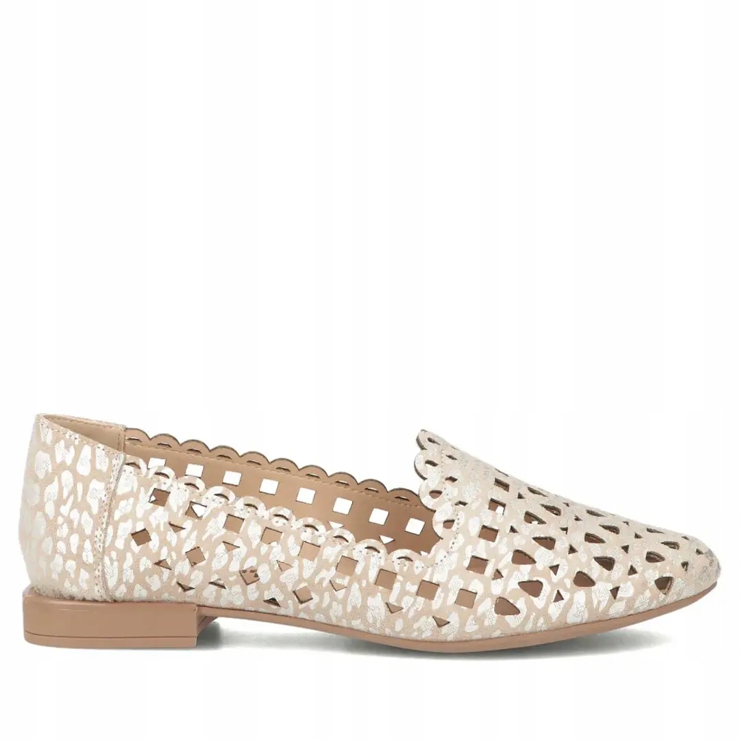 Dámské baleríny Filippo DP7710/26 Be béžové 38, béžová