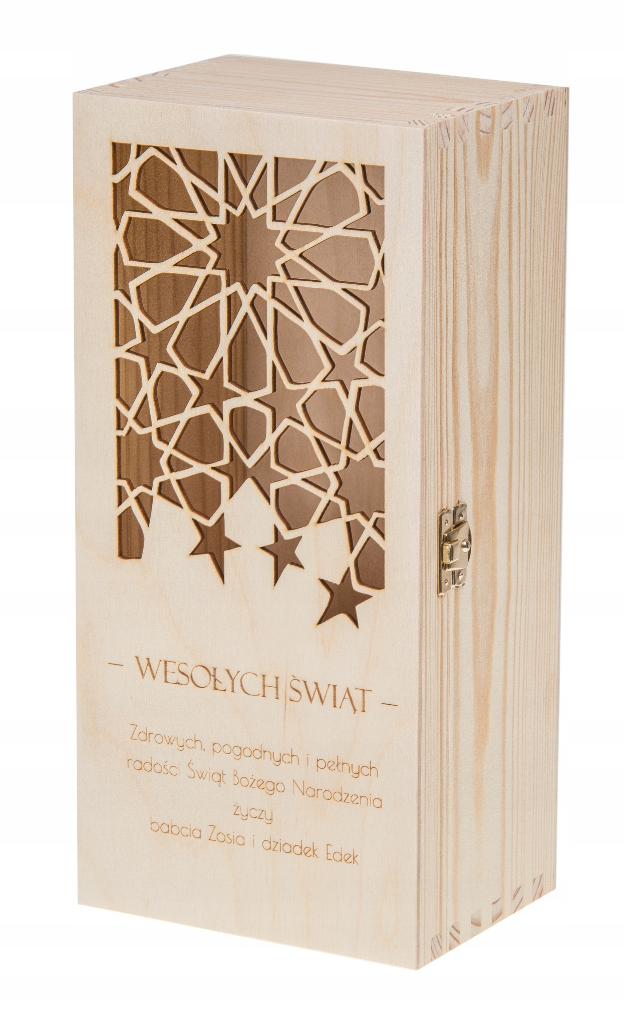 

Pudełko grawer na Święta Bożego Narodzenia