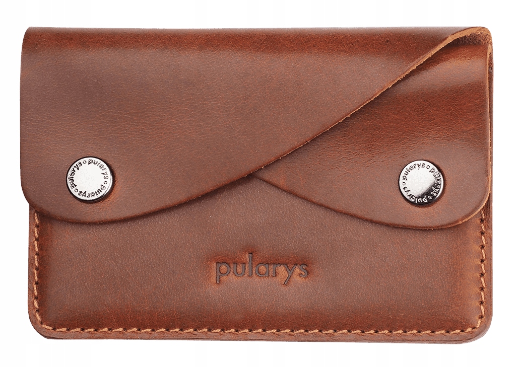 Pularys peněženka z pravé kůže hnědá unisex