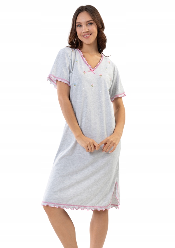 

Koszula Nocna Vienetta bawełniana XXL krótki rękaw