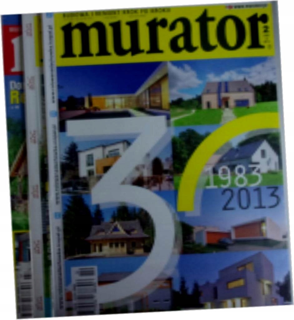 Murator nr 2,3,7/2013. 7/2017. 3/2020