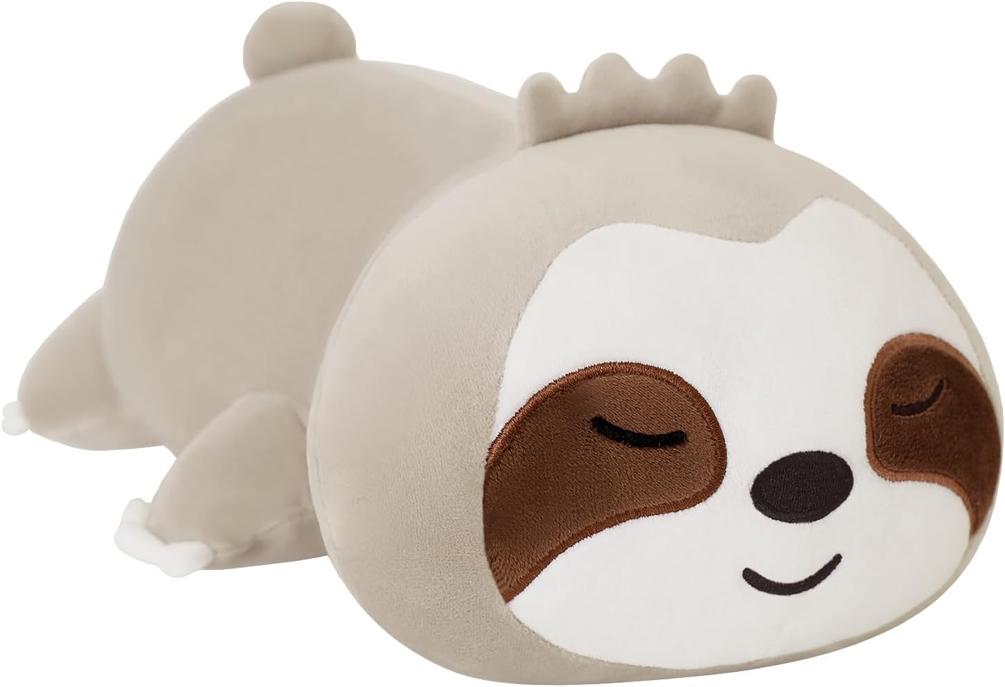 Pluszowy Leniwiec 60 cm Przytulanka Poduszka Brązowy Sloth 1 sztuka