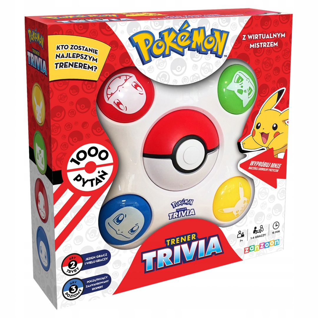 

Pokemon Trener Trivia Prawda Czy Fałsz 1000 Pytań