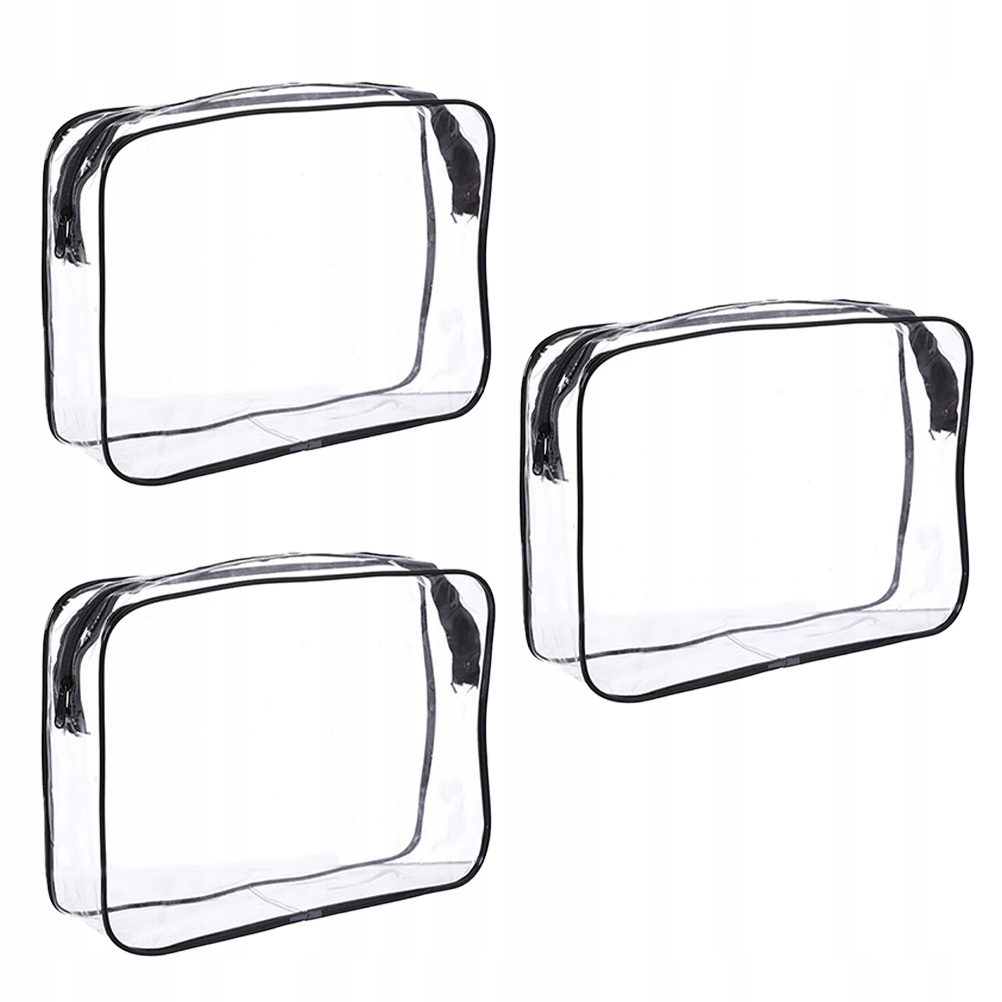 TORBA KOSMETYCZNA PCV PRZEZROCZYSTA TORBA DO MAKIJAŻU TORBA DO PRZECHOWYWANIA MAKIJAŻU WODOODPORNA TORBA DO PRZECHOWYWANIA