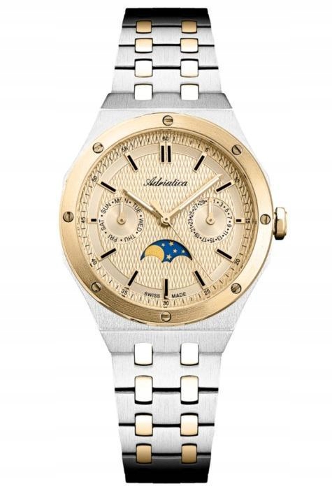 Nové Originální dámské hodinky Adriatica A3337.2111QF s fází měsíce