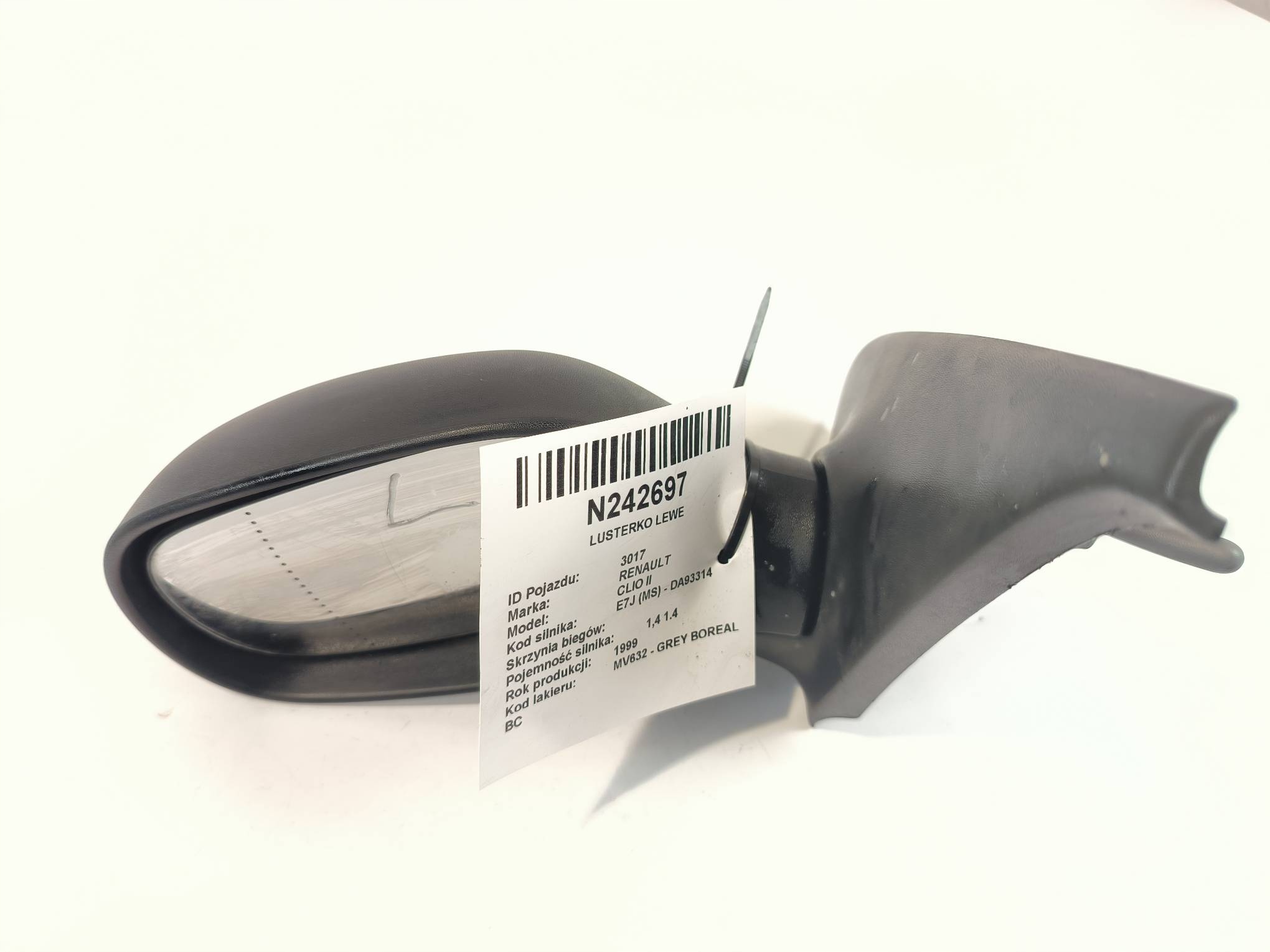 mirror left RENAULT CLIO II