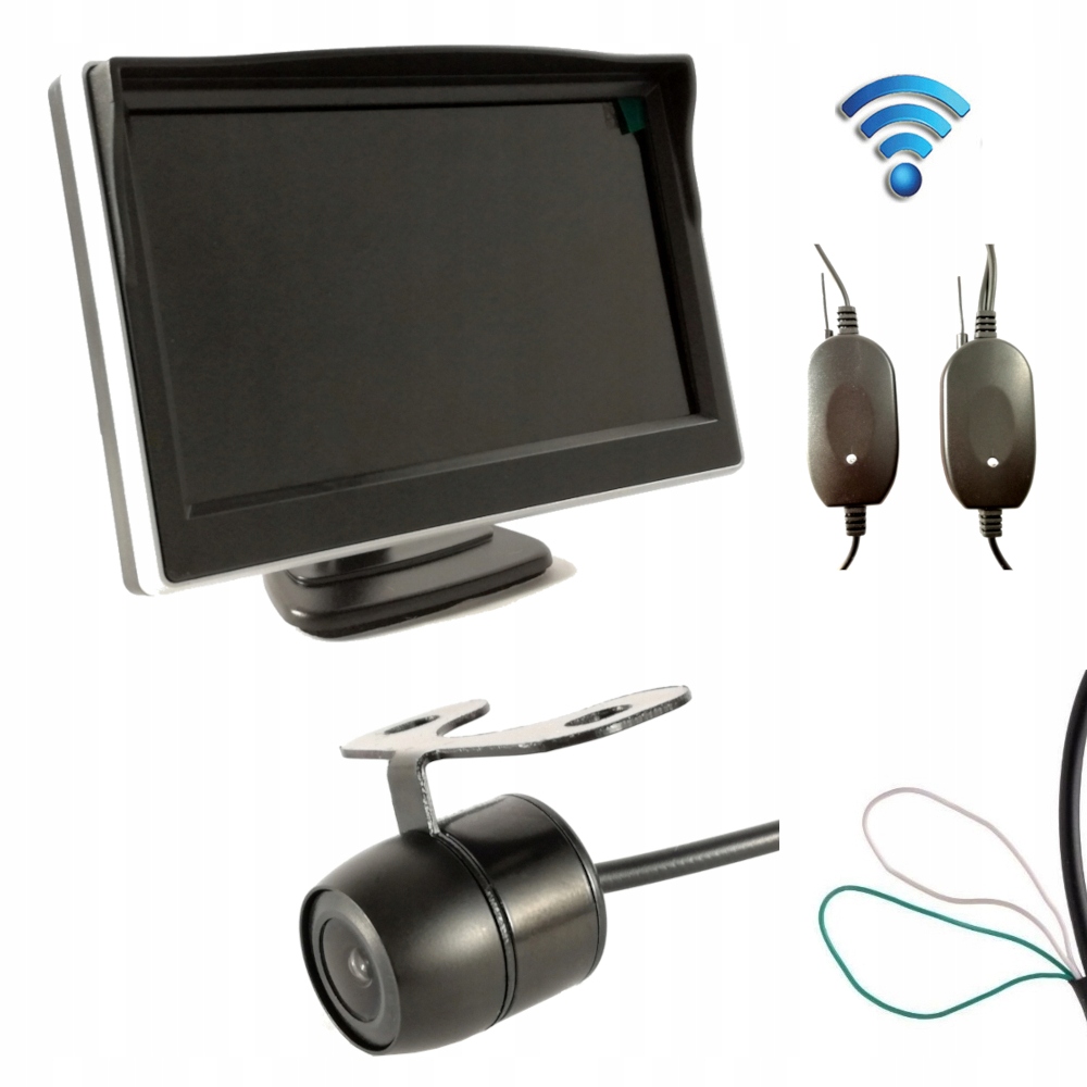 Монитор 5 ' беспроводная камера передняя задняя ВКЛ линии