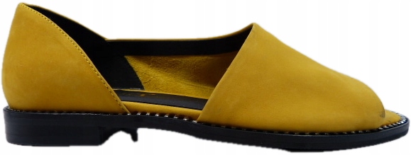 medové ploché zasouvací nazouváky dámské Karino 36