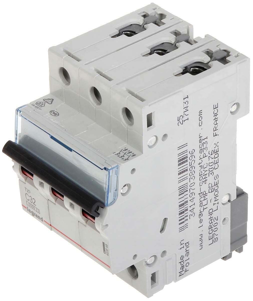 Nadproudový spínač 32A typ C Legrand 403548