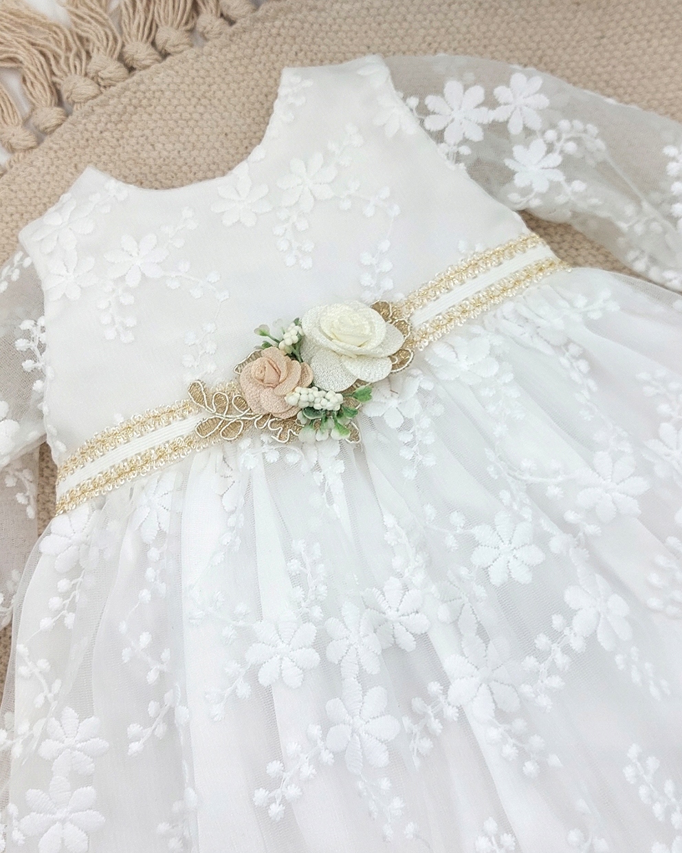 Sukienka do chrztu EMMA roz 80 Rozmiar 80