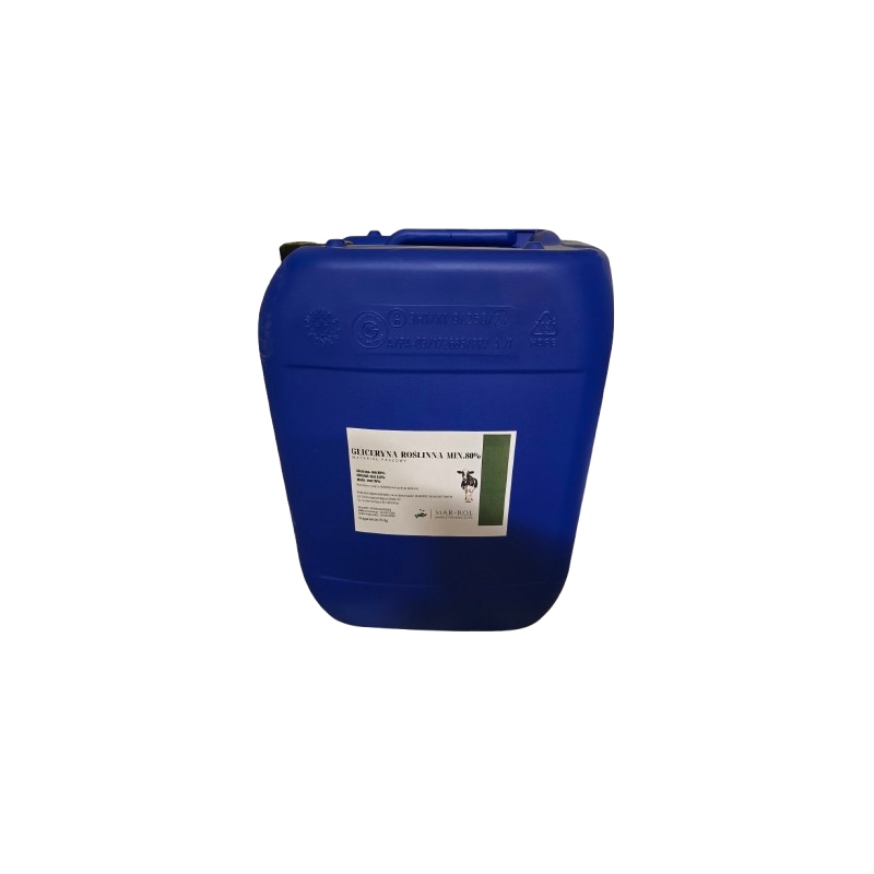 Gliceryna roślinna paszowa min 80%-25 kg
