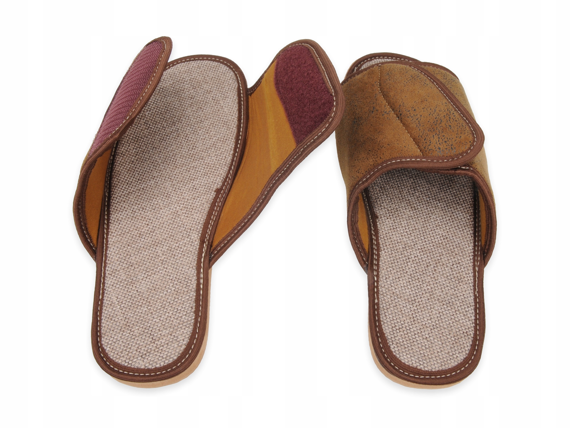 

Szerokie kapcie laczki rozpinane na rzep MH1 45