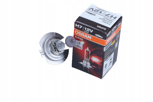 ŻARÓWKA H7 12V 55W PX26d U E4 +30% OSRAM SUPER