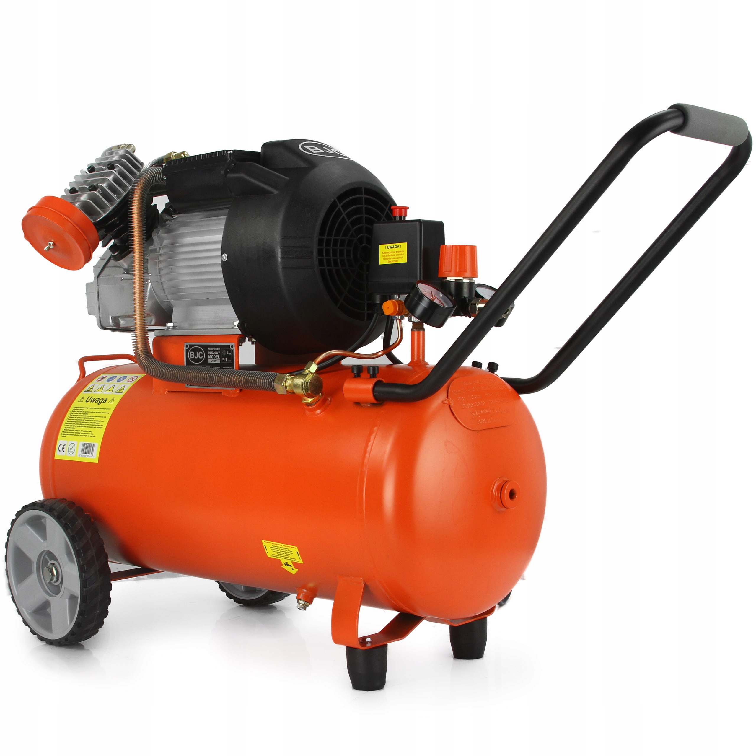 KOMPRESOR OLEJOWY SPRĘŻARKA 50L 395L/min 2,2kW 3KM Model FIXEM