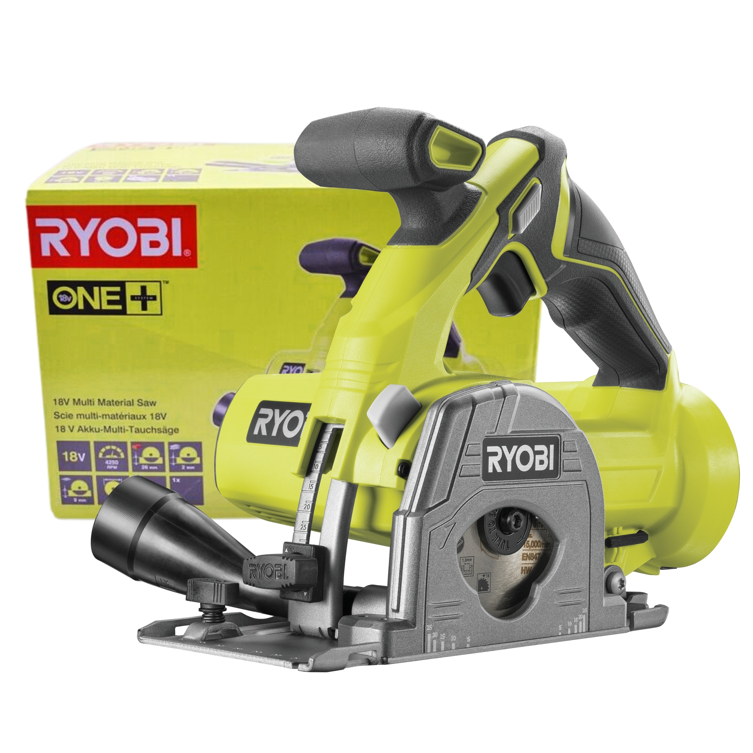 RYOBI PIŁA R18MMS-0 PILARKA PRZECINARKA TARCZOWA AKUMULATOROWA 18V 85mm