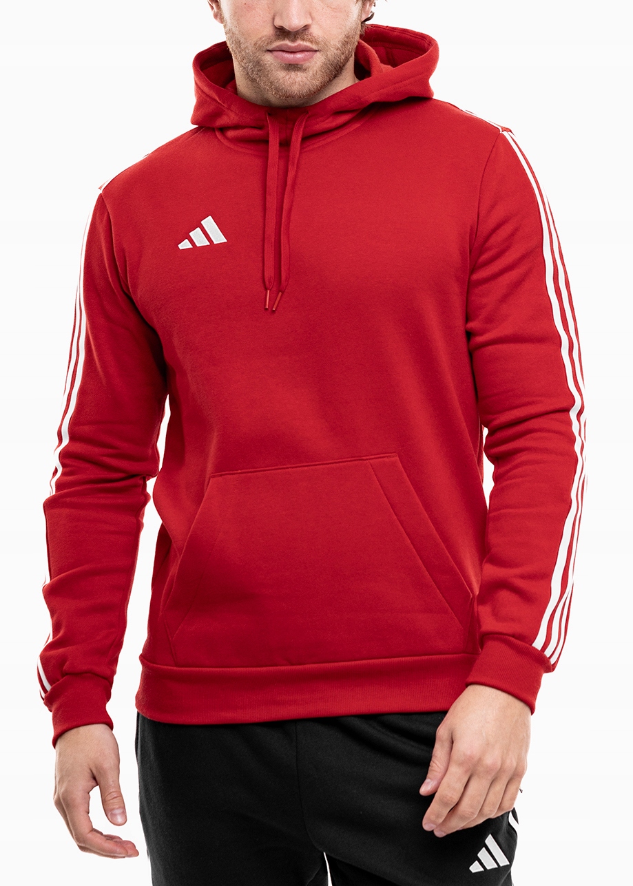 pánská mikina s kapucí adidas Sportovní bavlněná Pohodlná Tiro 23 vel L