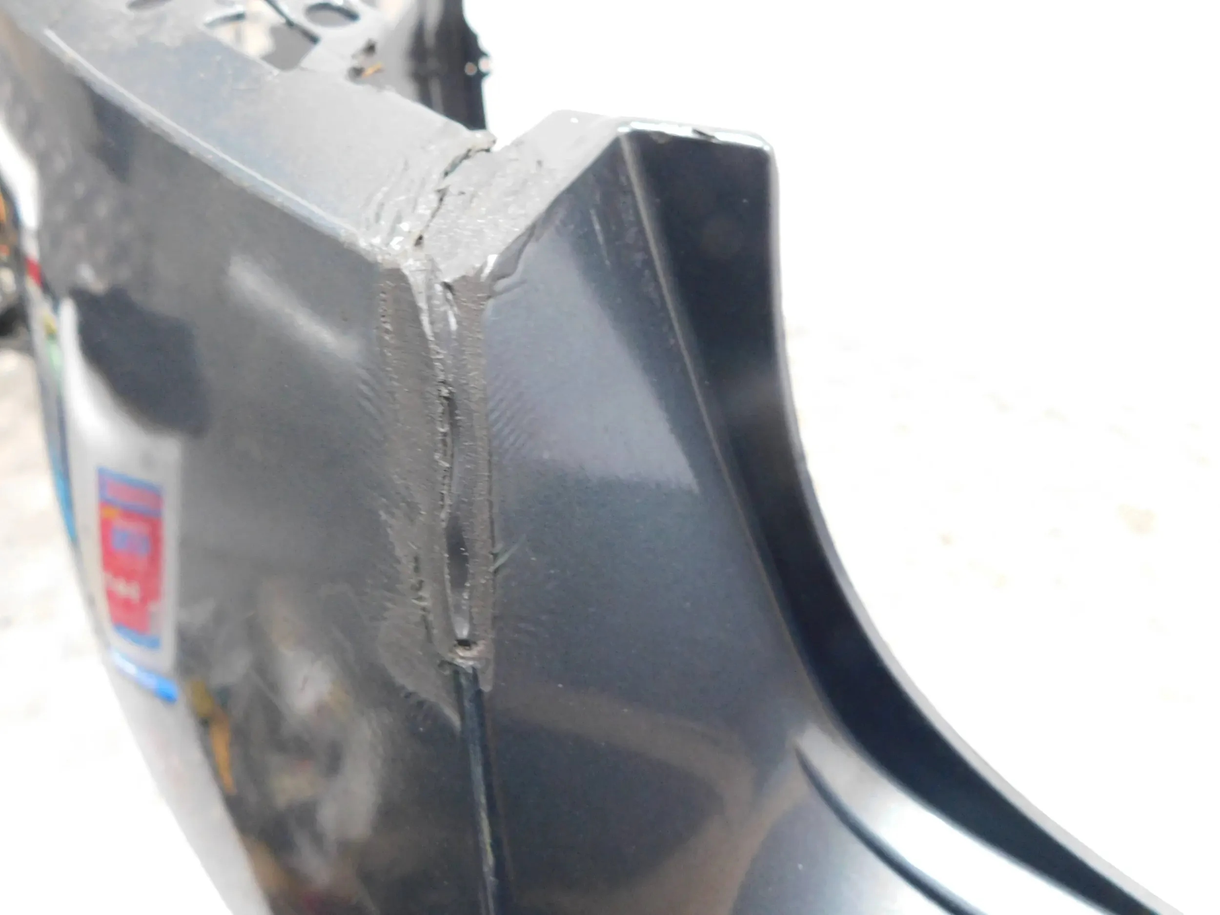 bumper rear part rear SKODA SUPERB III sedan