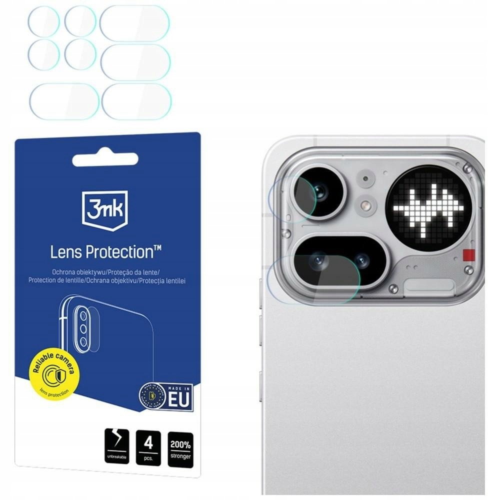 Ochrona na obiektyw aparatu 3MK Lens Protection do Nothing Phone (4a) Pro