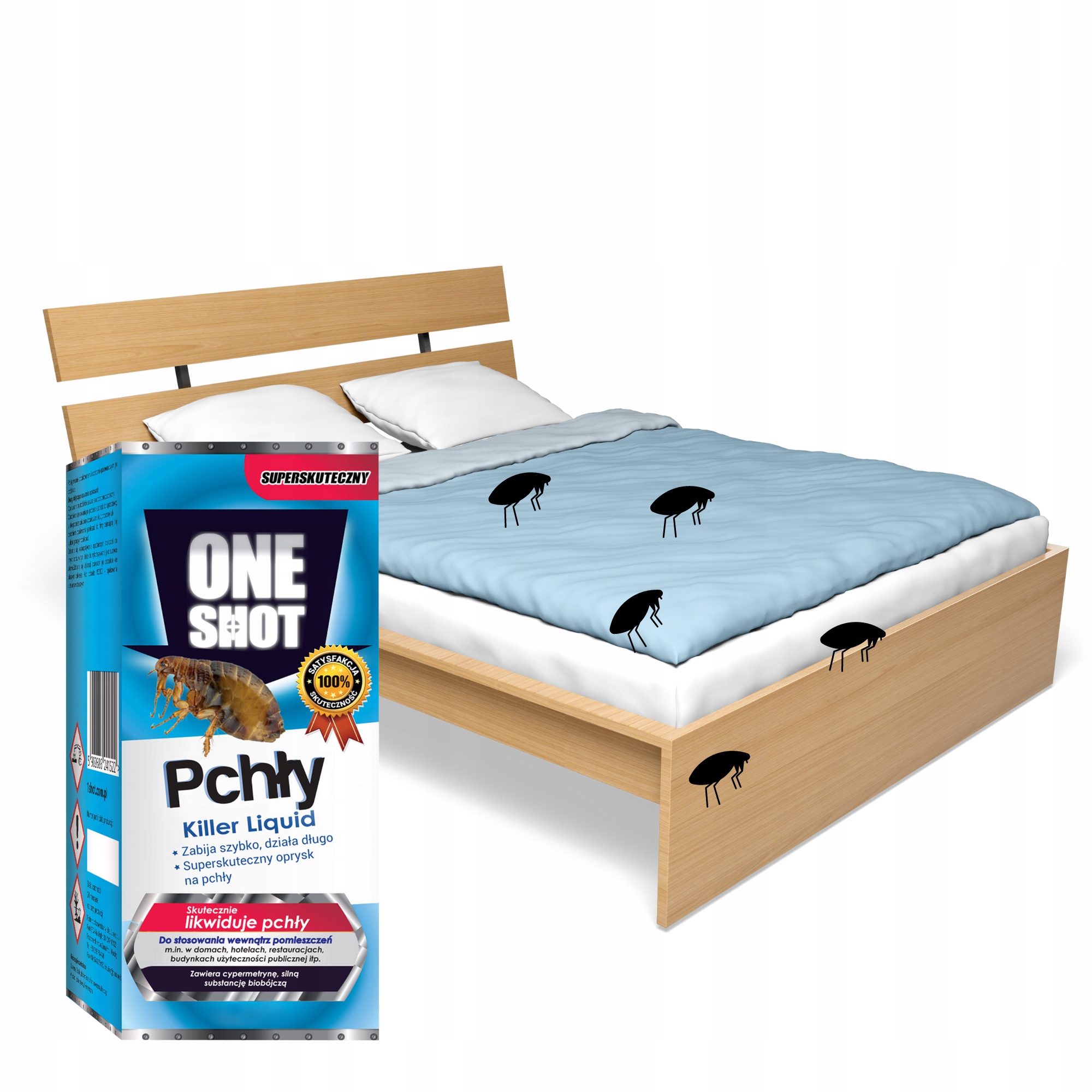 

Oprysk Spray Na Pchły Silny Koncentrat 100ML