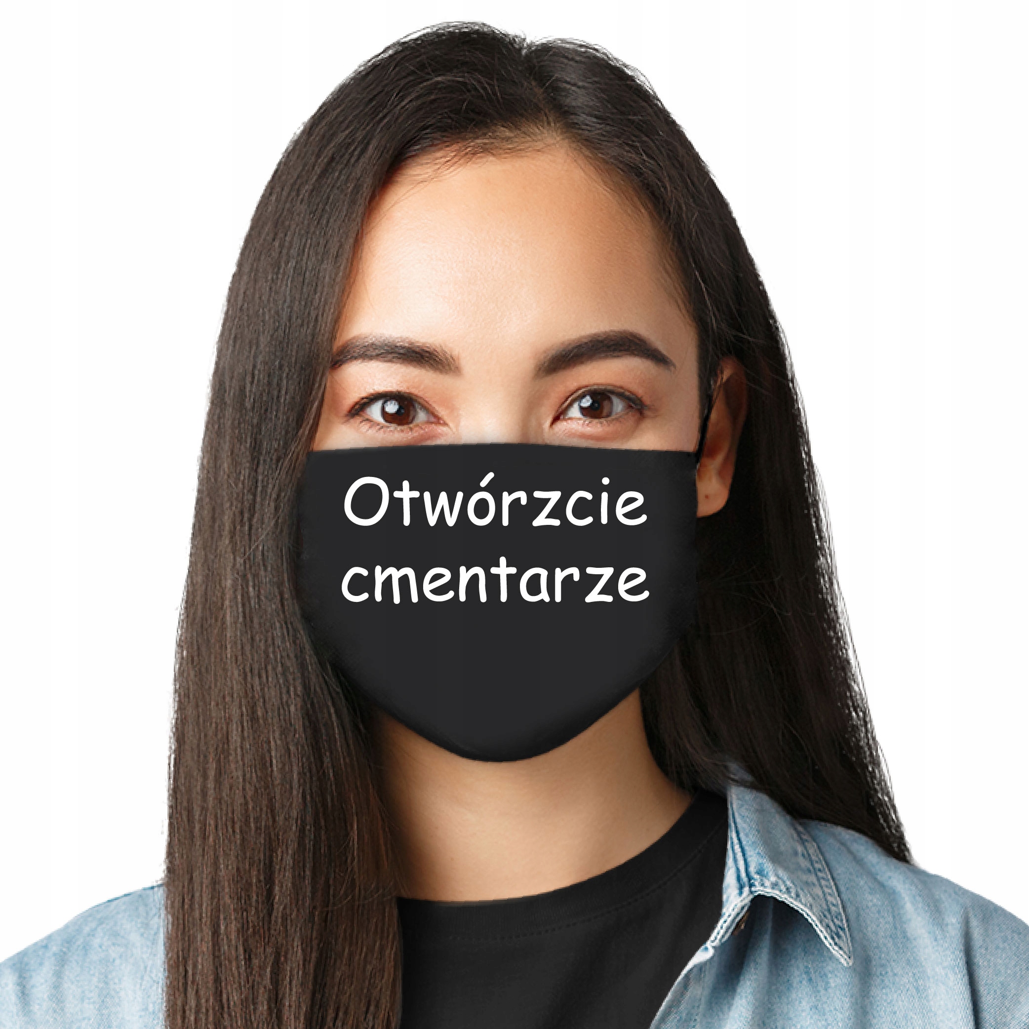 

Maseczka Bawełniana Otwórzcie Cmentarze Polityka