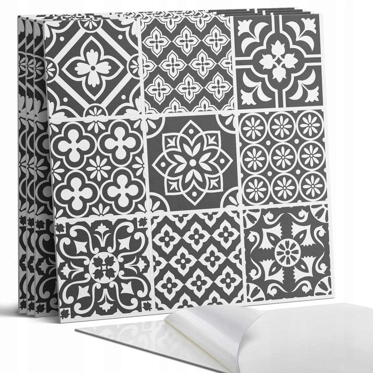 Vinylové podlahové dlaždice Geometrické motivy v dlaždicích 4 x 50 x 50 cm