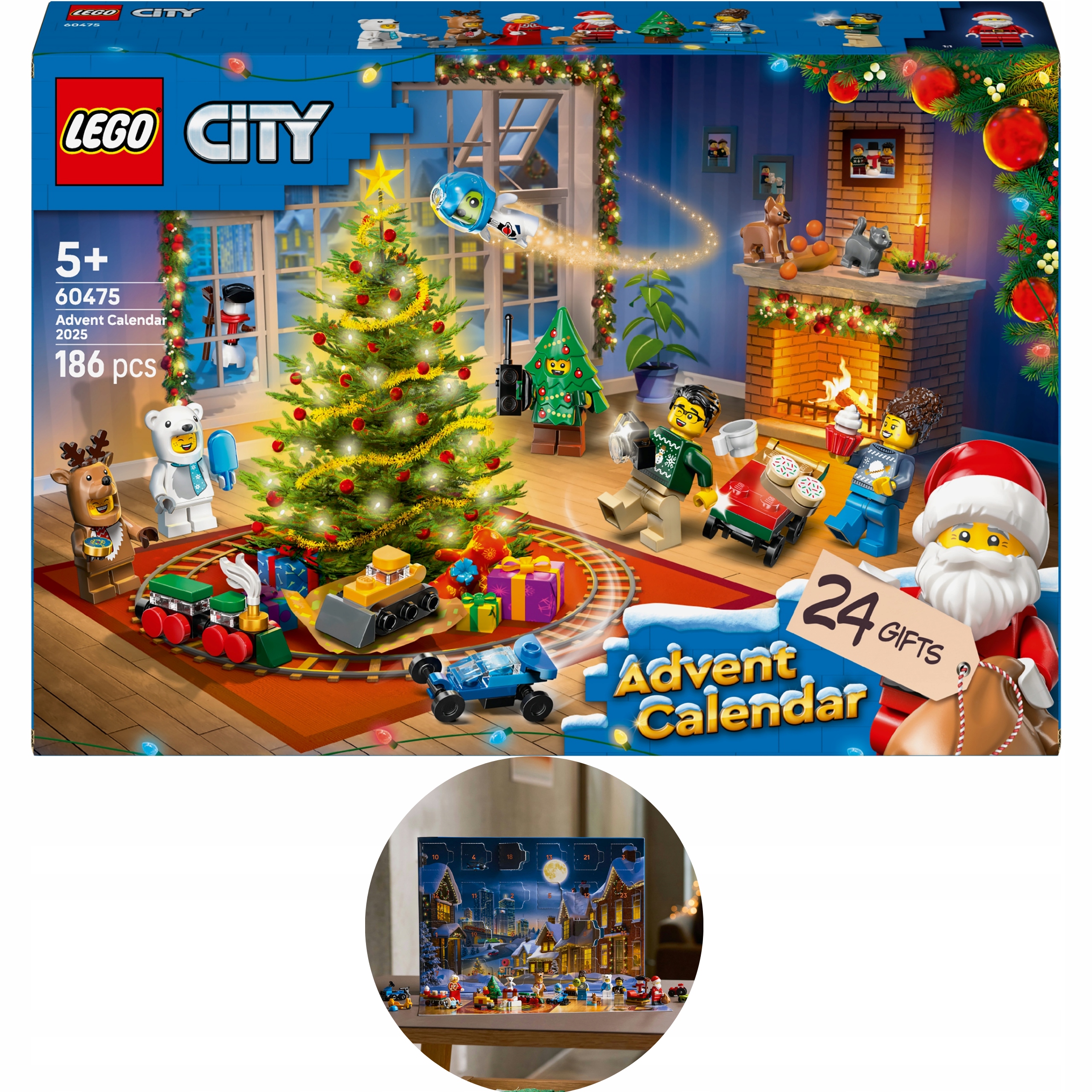 Kalendarz Adwentowy Klocki Lego City 60475 Na 2025 Rok Na Święta