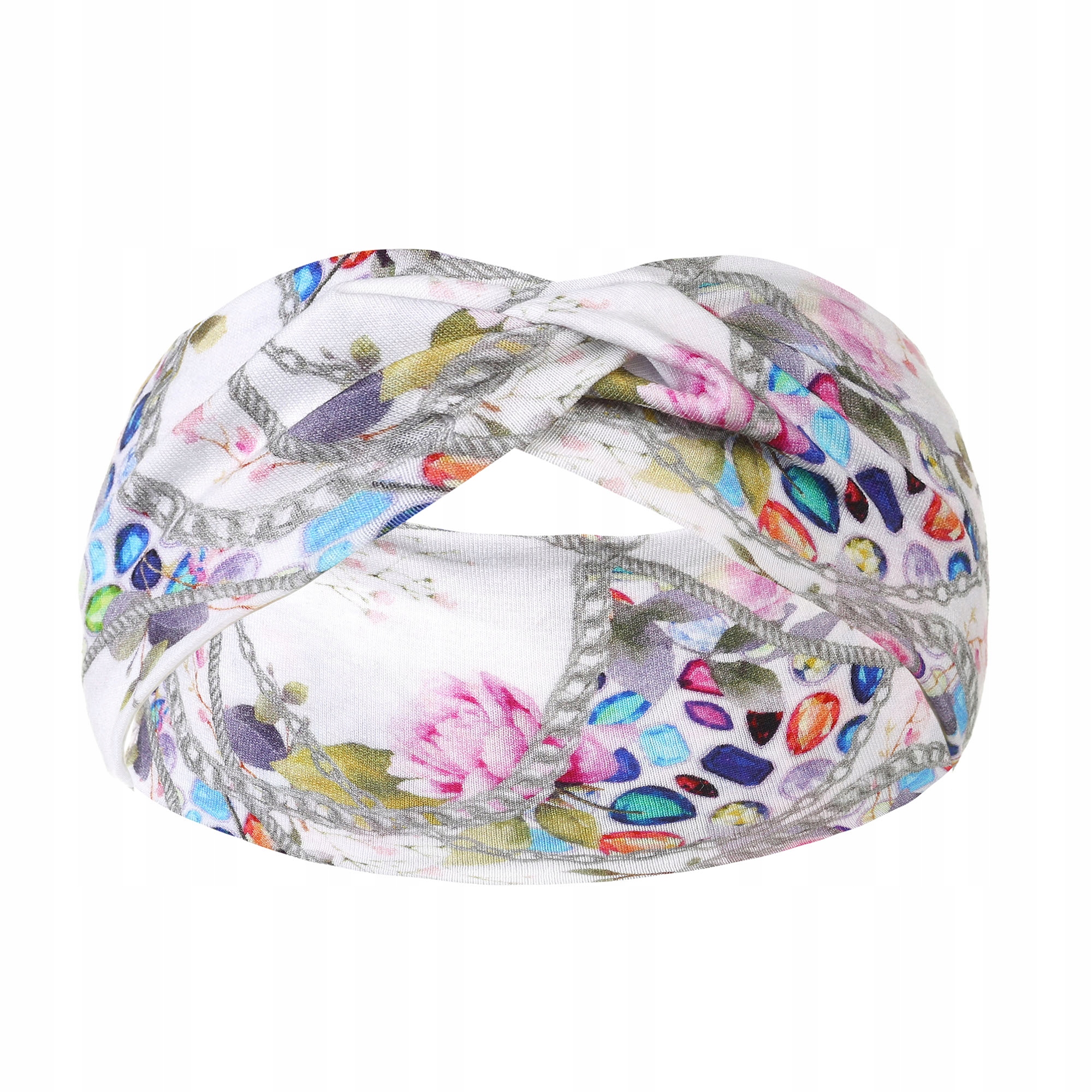

Opaska Turban Dziewczęca Do Włosów Przeplatana