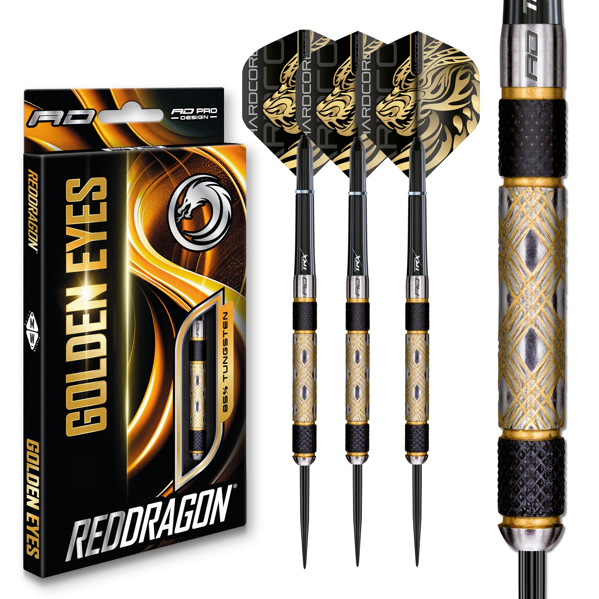 RED DRAGON Zestaw Rzutków 24g 85% Wolfram Lotki i Trzonki