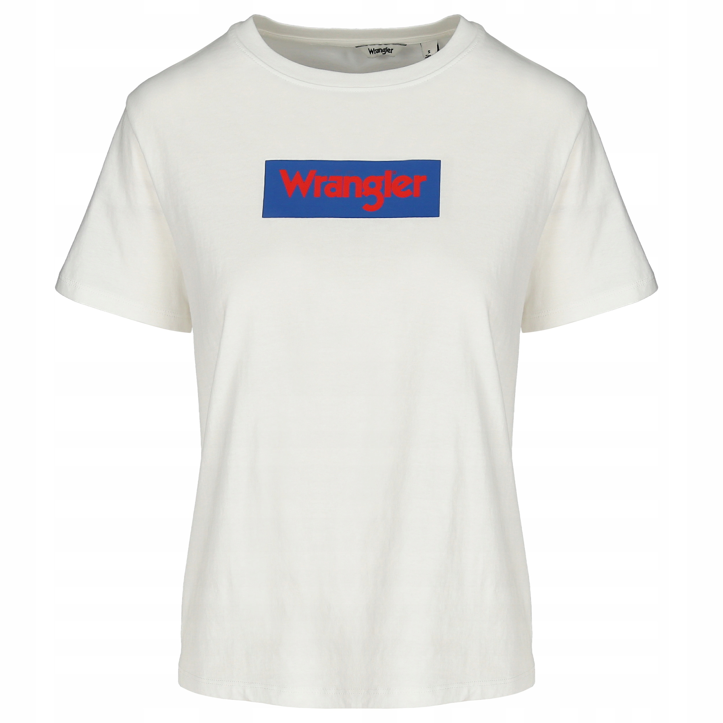 WRANGLER BOX LOGO T-SHIRT DAMSKA KOSZULKA - S