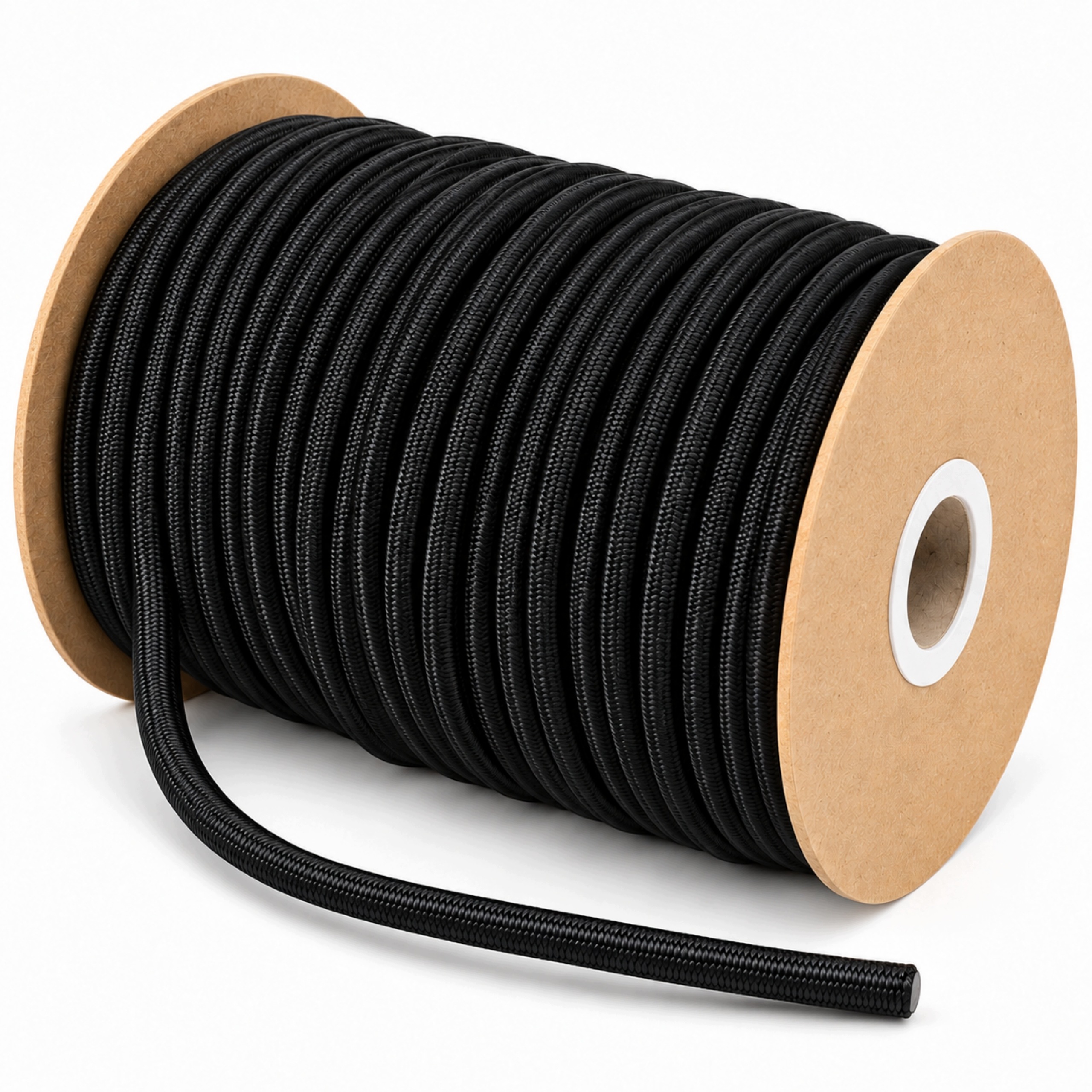 Pružné Gumové Lano 10 mm, 50 m – Pevný Expanzor Pro Plachty A Banery