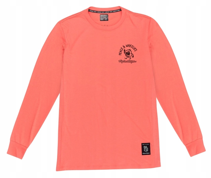 Tld Troy Lee Designs Tričko S Dlouhým Rukávem Skyline Ride Tee Melon M
