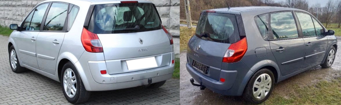 HAK HOLOWNICZY Z MODUŁEM RENAULT SCENIC3 III 2009+ Wiązka w zestawie 7 PIN z modułem
