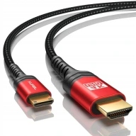 Kabel Mini Hdmi Do Hdmi 3M Dwukierunkowy 4K60 18GBPS Hdr Arc 3D